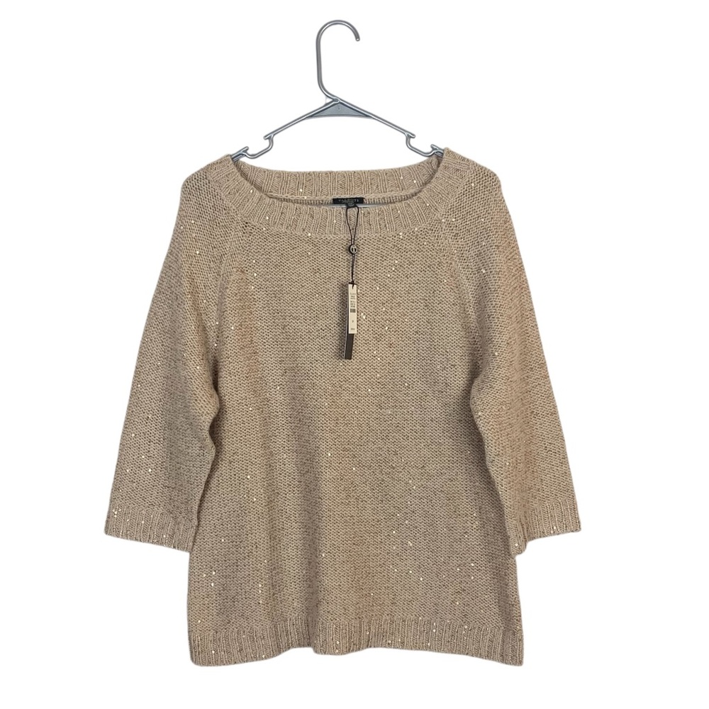 NWT Talbots sequins embellished wool sweater size 1x petite